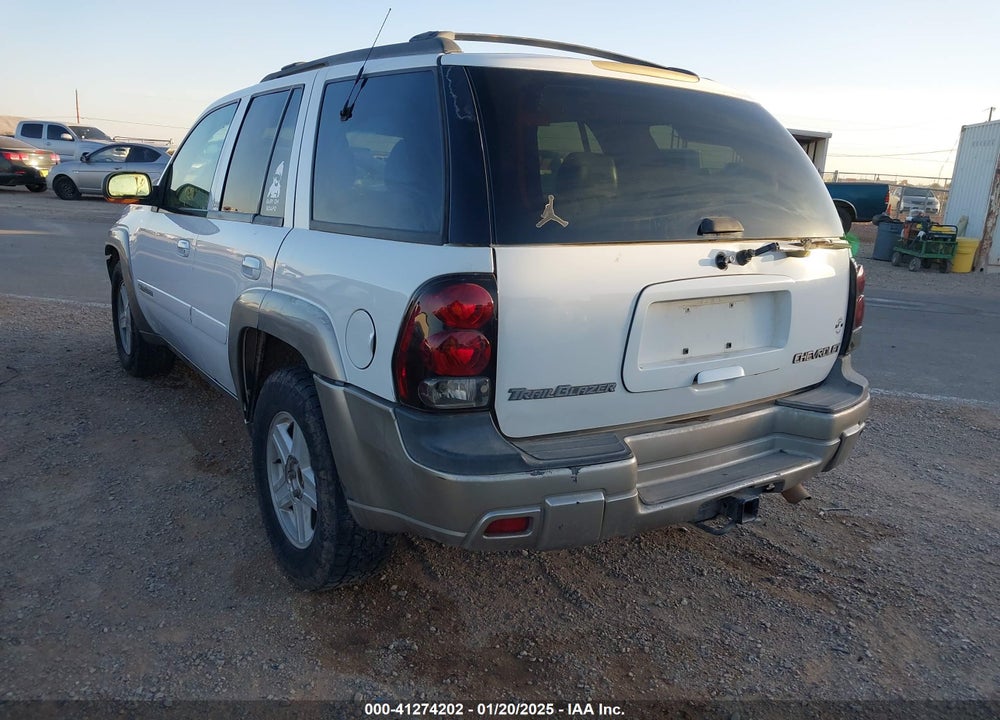 2002 CHEVROLET TRAILBLAZER LTZ VIN: 1GNDT13S422481865