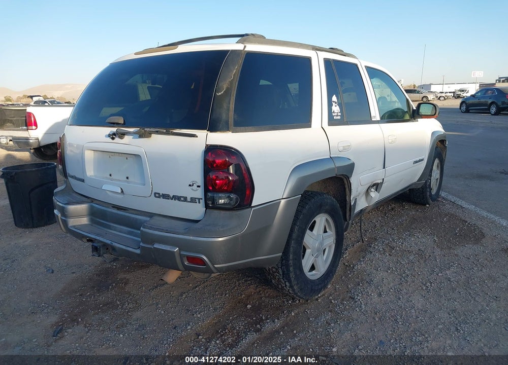 2002 CHEVROLET TRAILBLAZER LTZ VIN: 1GNDT13S422481865
