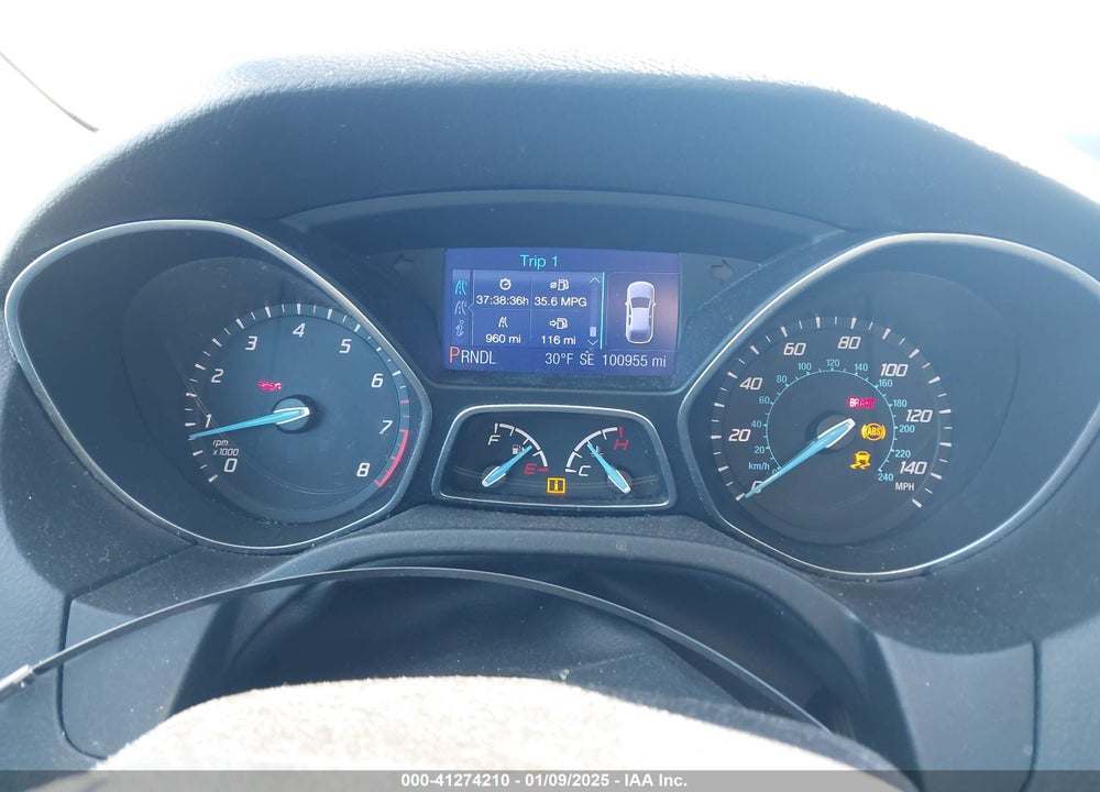 2013 FORD FOCUS VIN: 1FADP3F29DL257790