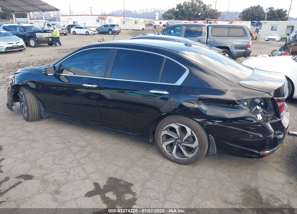 2016 HONDA ACCORD EX VIN: 1HGCR2F72GA026348