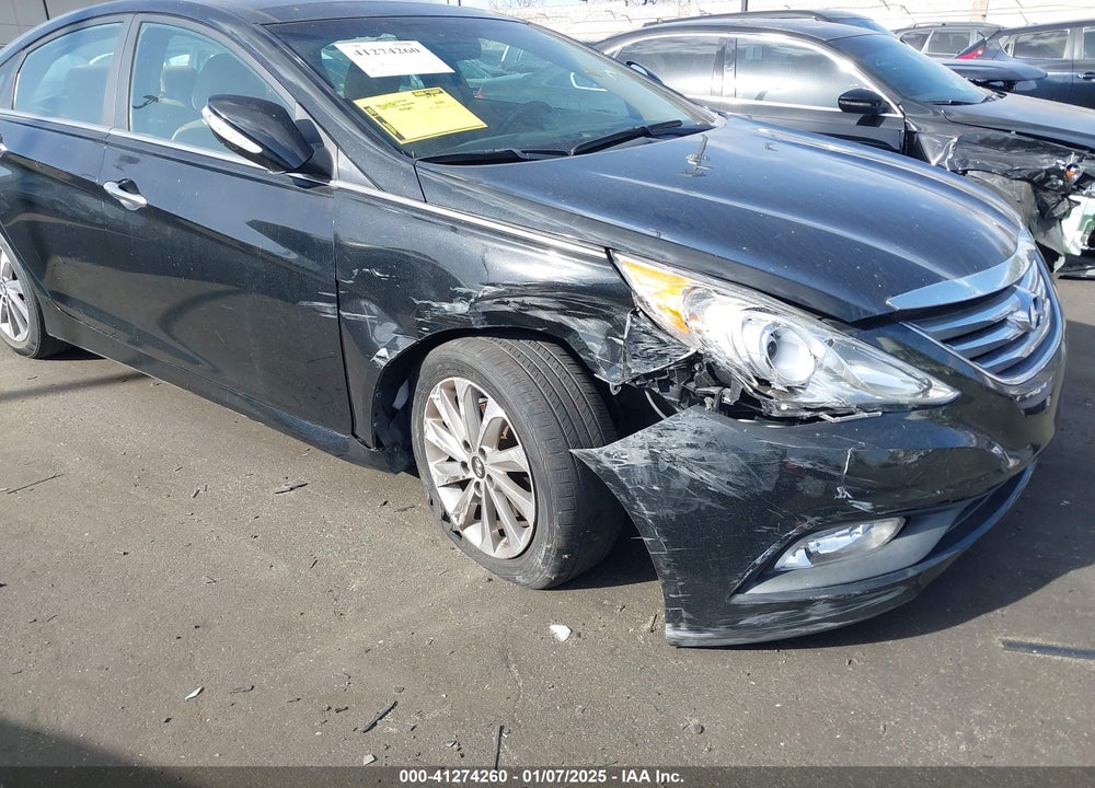 2014 HYUNDAI SONATA LIMITED VIN: 5NPEC4AC3EH870266