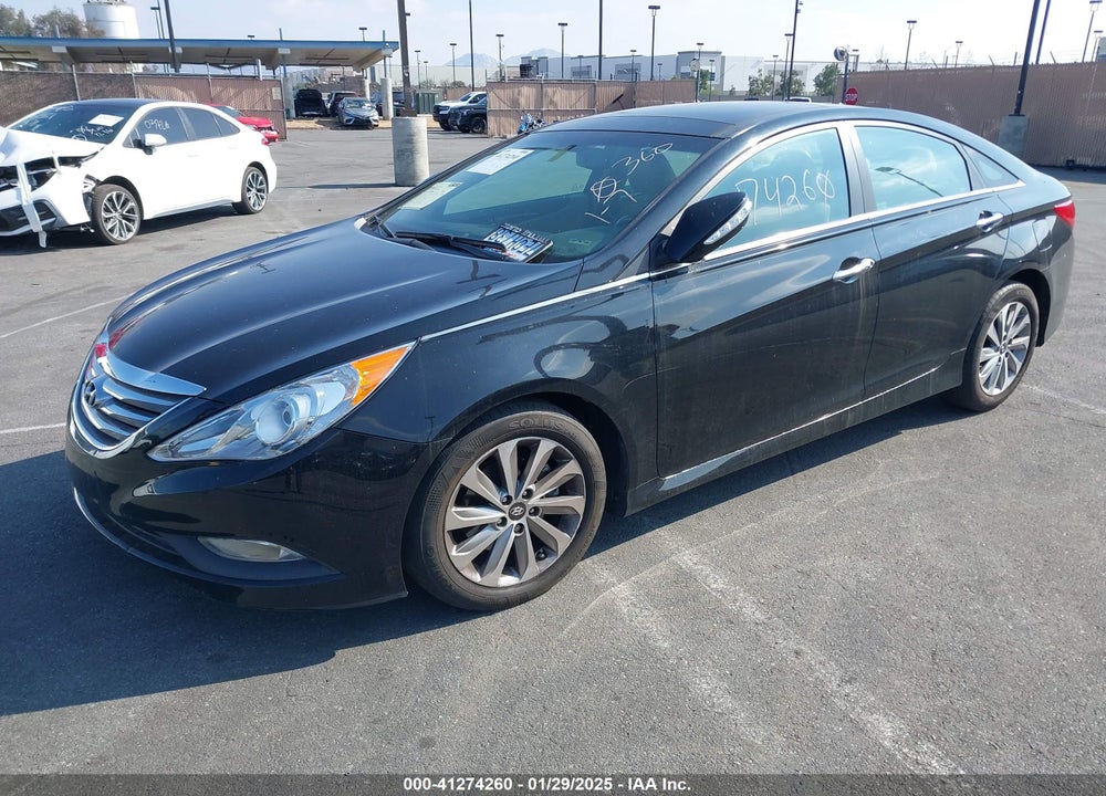 2014 HYUNDAI SONATA LIMITED VIN: 5NPEC4AC3EH870266