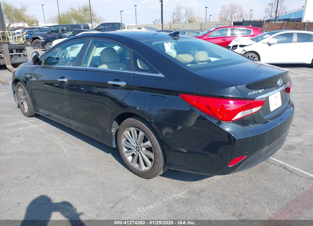 2014 HYUNDAI SONATA LIMITED VIN: 5NPEC4AC3EH870266