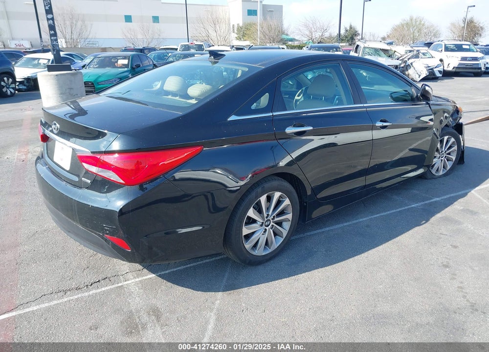 2014 HYUNDAI SONATA LIMITED VIN: 5NPEC4AC3EH870266