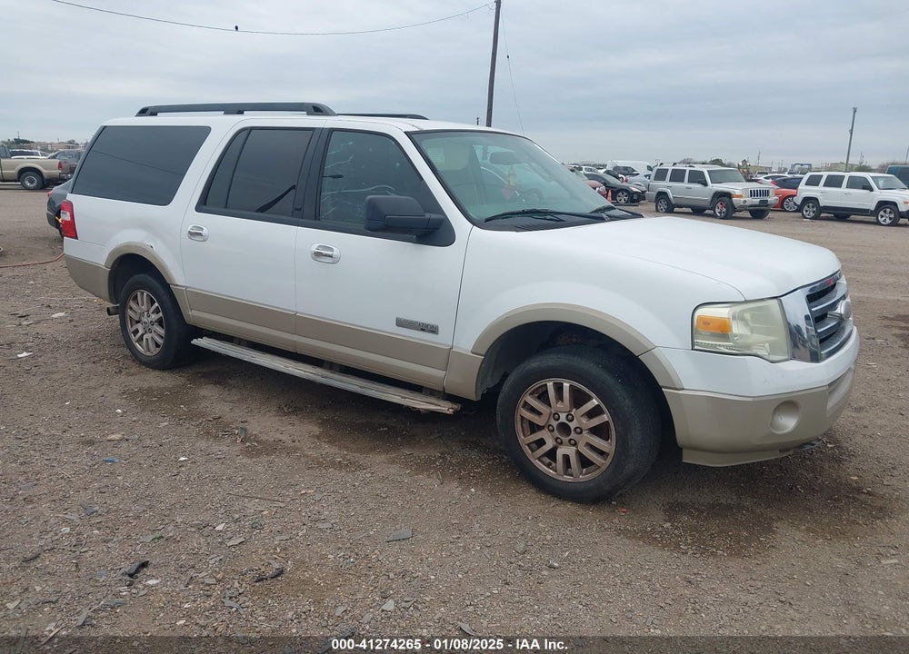 2007 FORD EXPEDITION EL EDDIE BAUER VIN: 1FMFK17527LA17804