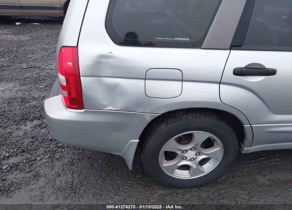 2005 SUBARU FORESTER 2.5XS VIN: JF1SG65645H702308