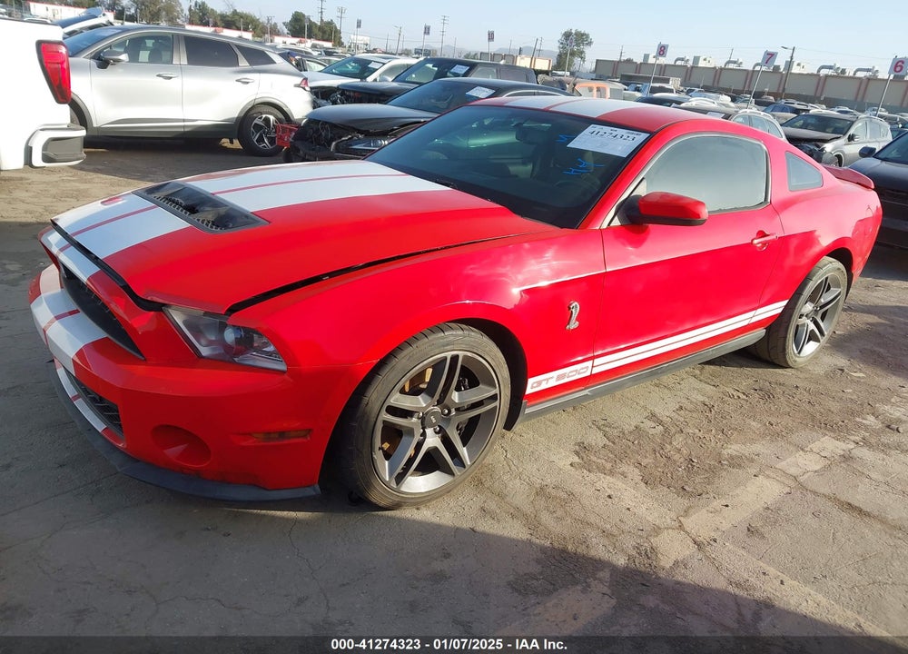 2011 FORD SHELBY GT500 VIN: 1ZVBP8JSXB5140921