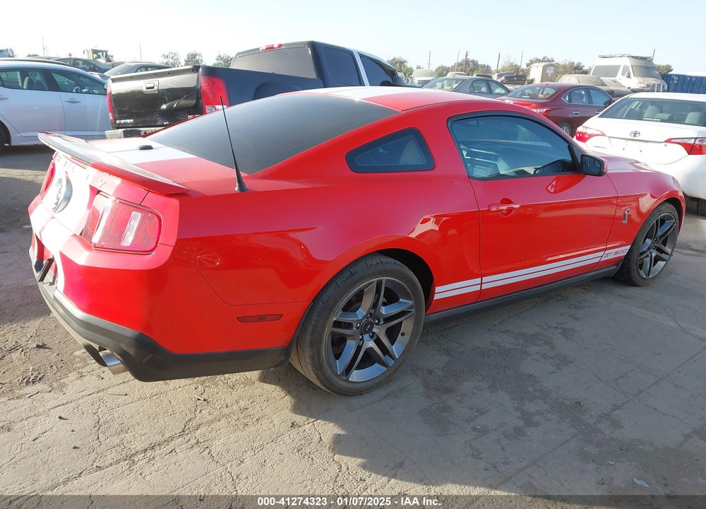 2011 FORD SHELBY GT500 VIN: 1ZVBP8JSXB5140921