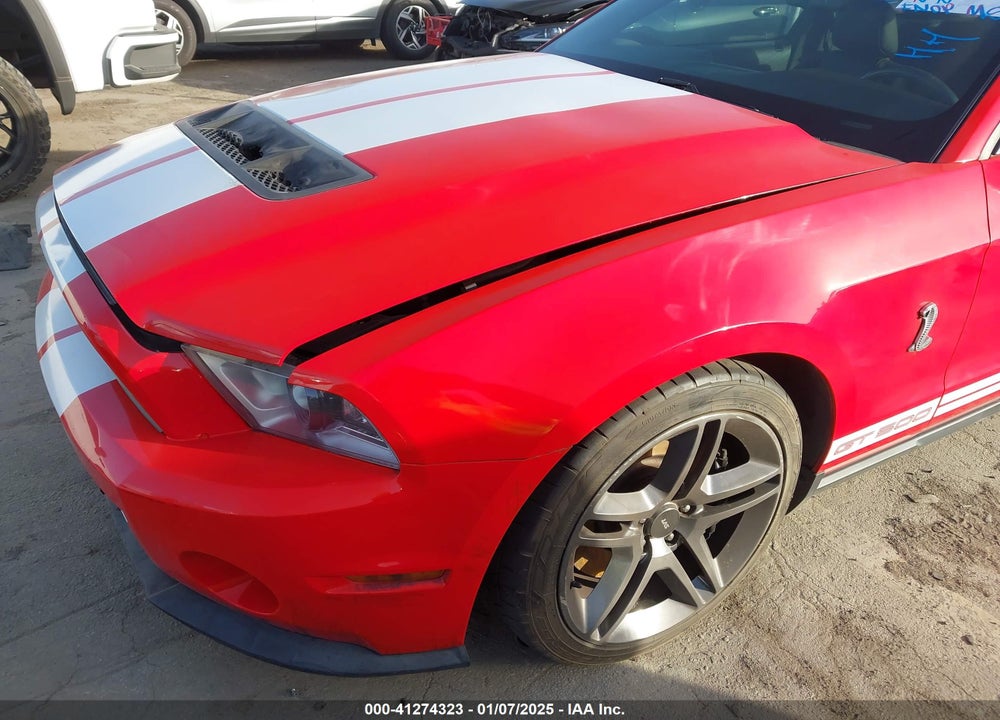 2011 FORD SHELBY GT500 VIN: 1ZVBP8JSXB5140921