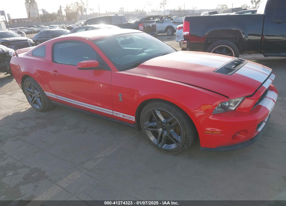 2011 FORD SHELBY GT500 VIN: 1ZVBP8JSXB5140921