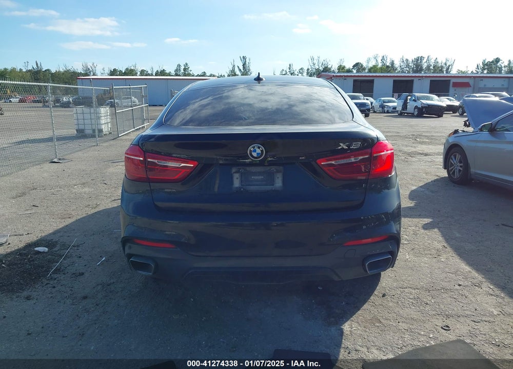 2018 BMW X6 SDRIVE35I VIN: 5UXKU0C5XJ0G80724