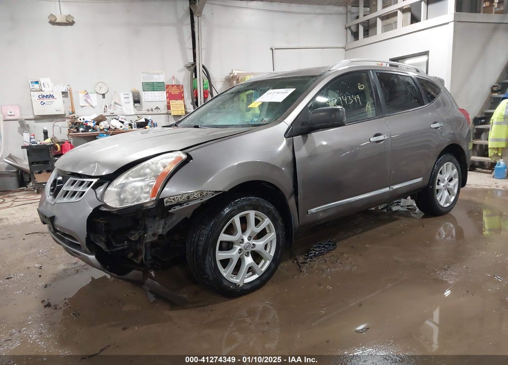 2013 NISSAN ROGUE SV W/SL PKG VIN: JN8AS5MVXDW121773