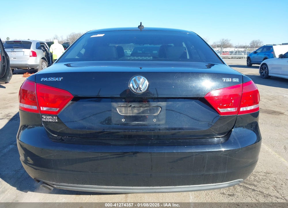 2014 VOLKSWAGEN PASSAT VIN: 1VWBT7A39EC041098