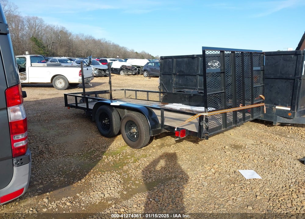 2024 MASTIFF TRAILERS ECONOMY 14FT TANDEM VIN: 7P01B1820RG000380