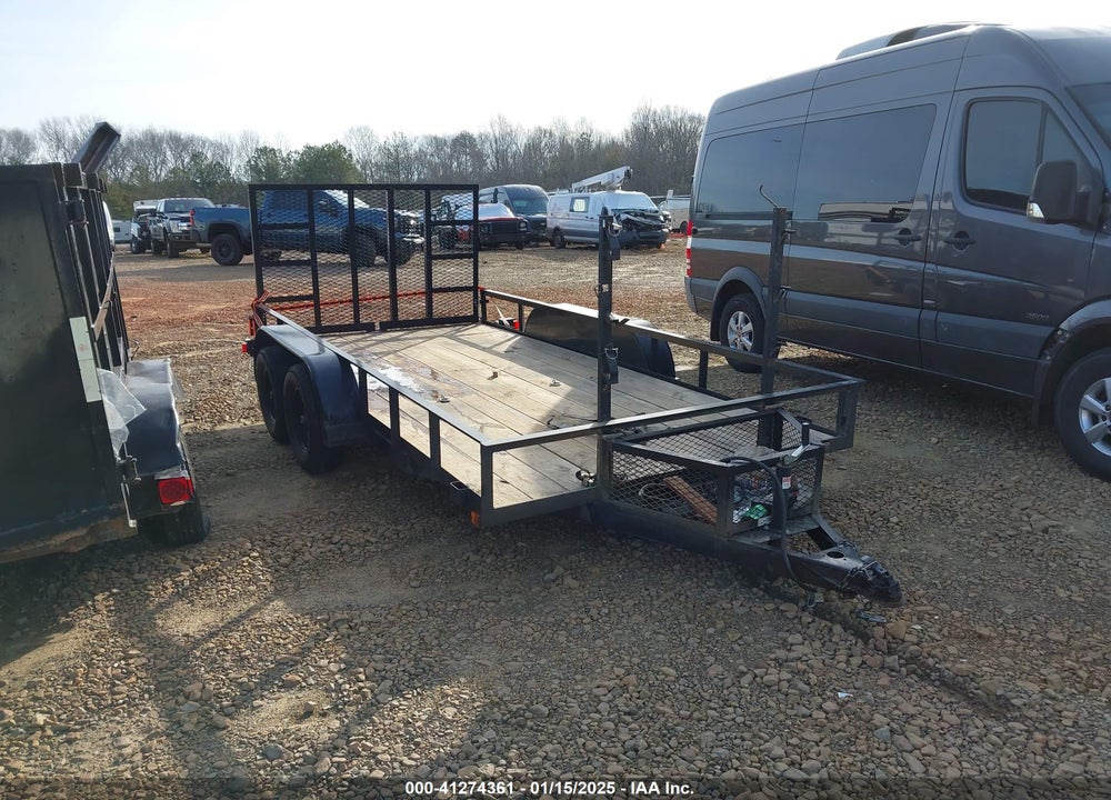 2024 MASTIFF TRAILERS ECONOMY 14FT TANDEM VIN: 7P01B1820RG000380
