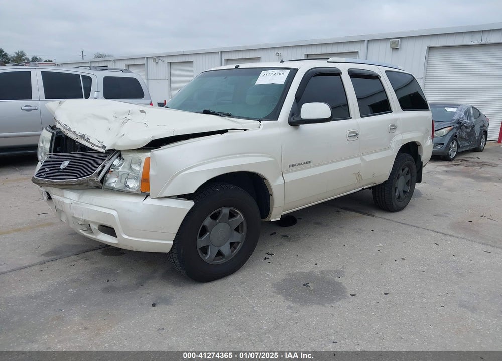 2002 CADILLAC ESCALADE STANDARD VIN: 1GYEK63N92R143340