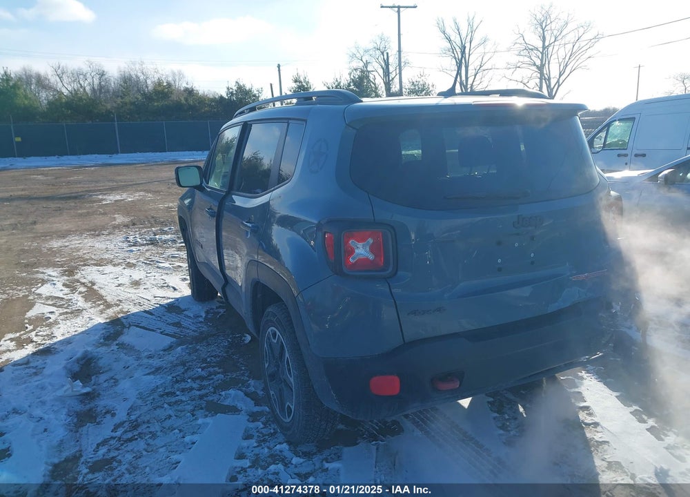 2016 JEEP RENEGADE TRAILHAWK VIN: ZACCJBCT0GPD09113