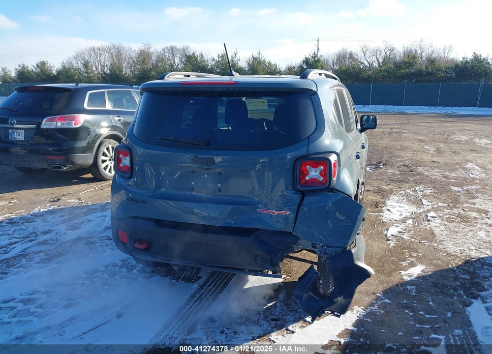2016 JEEP RENEGADE TRAILHAWK VIN: ZACCJBCT0GPD09113
