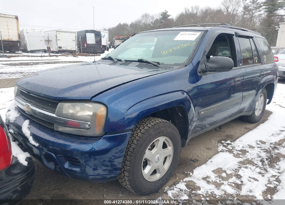 2003 CHEVROLET TRAILBLAZER LS VIN: 1GNDT13S632158483