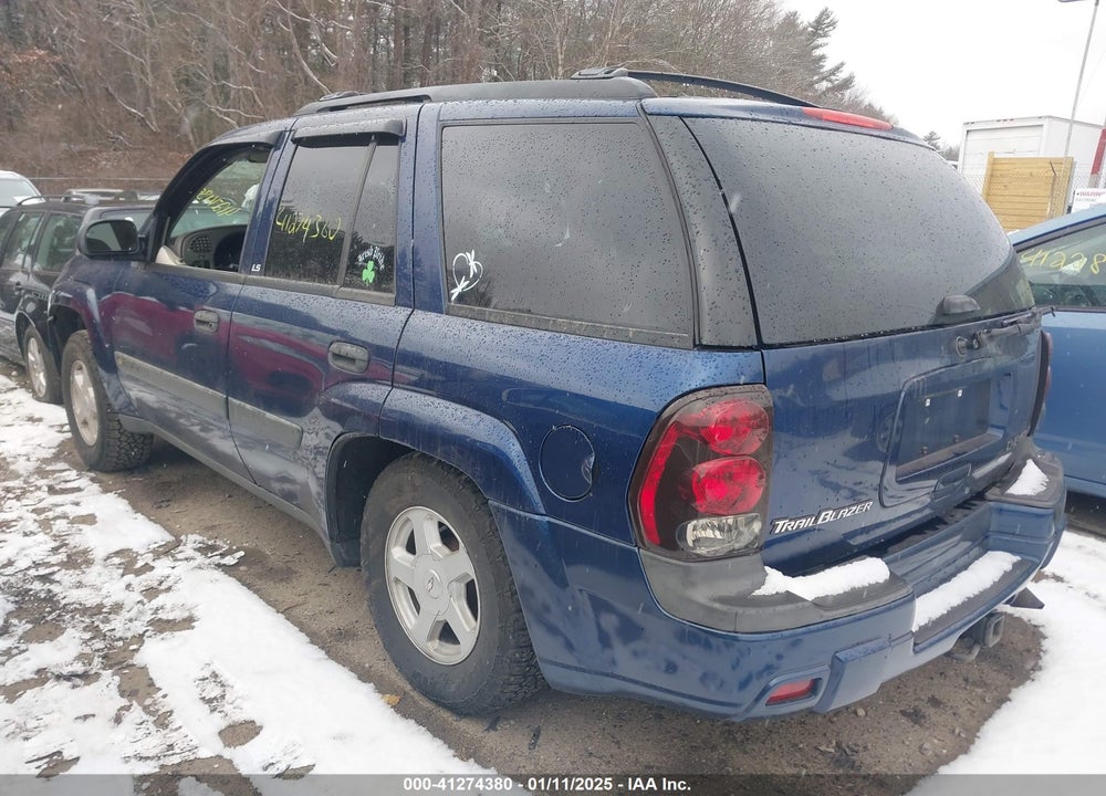 2003 CHEVROLET TRAILBLAZER LS VIN: 1GNDT13S632158483