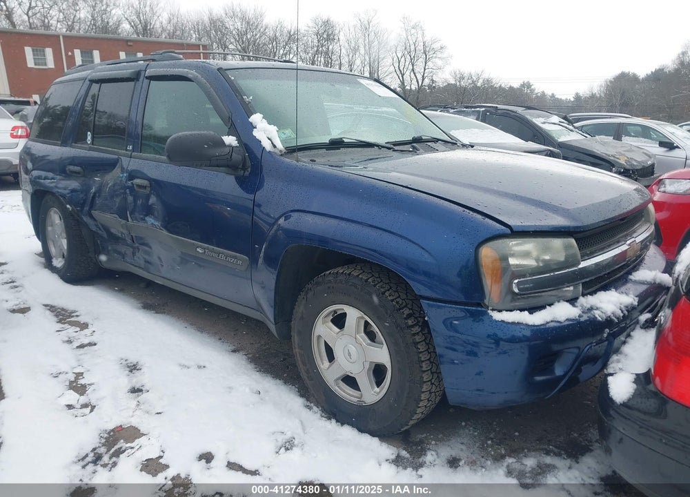 2003 CHEVROLET TRAILBLAZER LS VIN: 1GNDT13S632158483