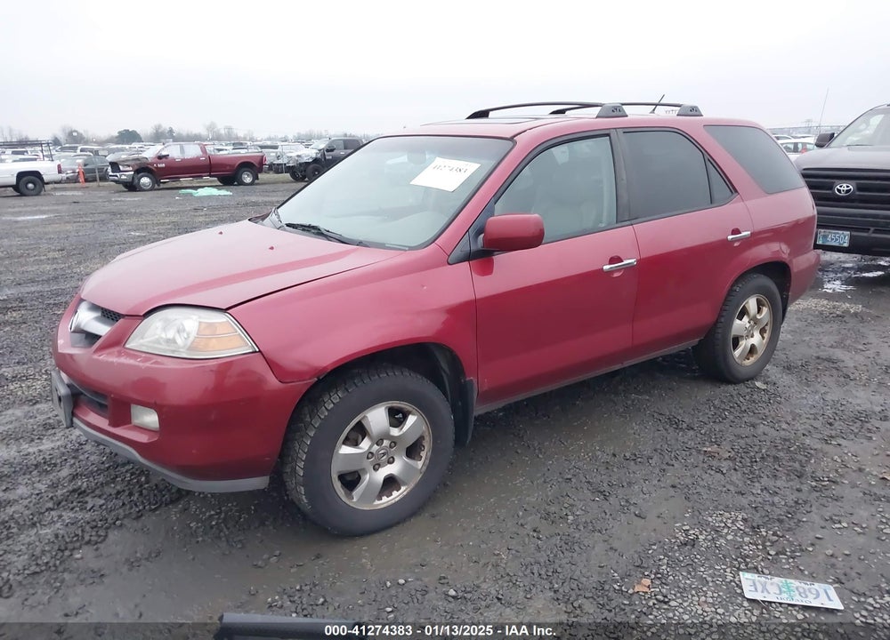 2004 ACURA MDX VIN: 2HNYD18244H501553