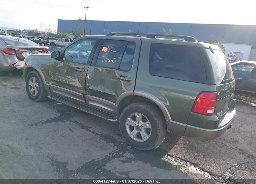 2003 FORD EXPLORER EDDIE BAUER VIN: 1FMZU74K73ZB51462