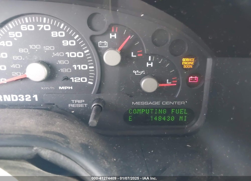2003 FORD EXPLORER EDDIE BAUER VIN: 1FMZU74K73ZB51462