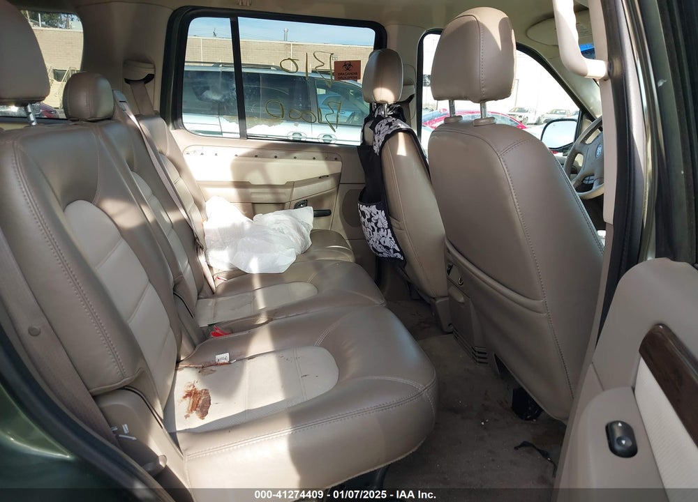 2003 FORD EXPLORER EDDIE BAUER VIN: 1FMZU74K73ZB51462