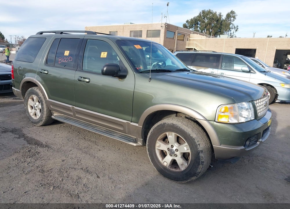 2003 FORD EXPLORER EDDIE BAUER VIN: 1FMZU74K73ZB51462