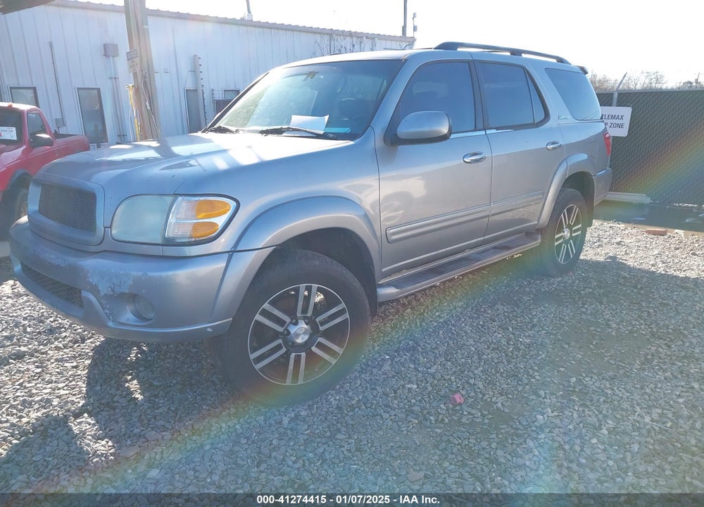 2004 TOYOTA SEQUOIA LIMITED V8 VIN: 5TDZT38A34S238330