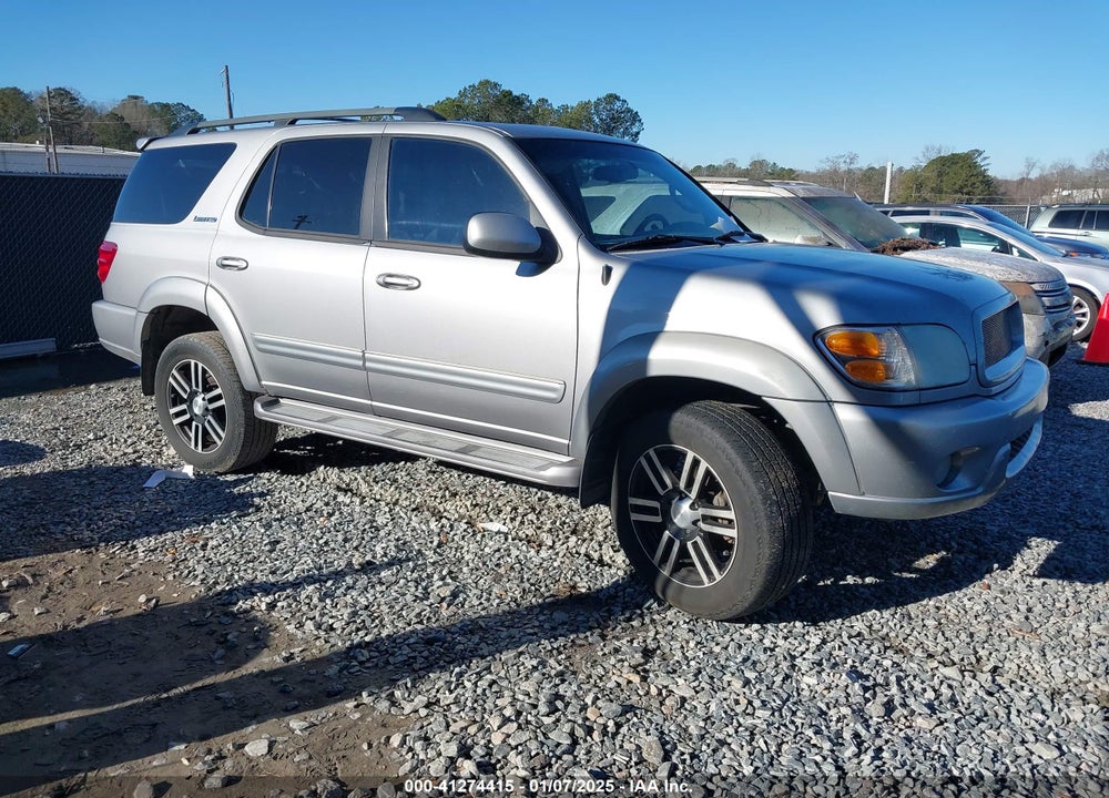 2004 TOYOTA SEQUOIA LIMITED V8 VIN: 5TDZT38A34S238330