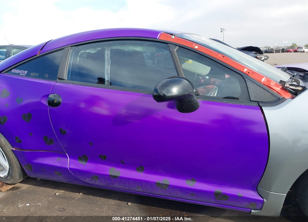2009 MITSUBISHI ECLIPSE GS VIN: 4A3AK24F19E040657