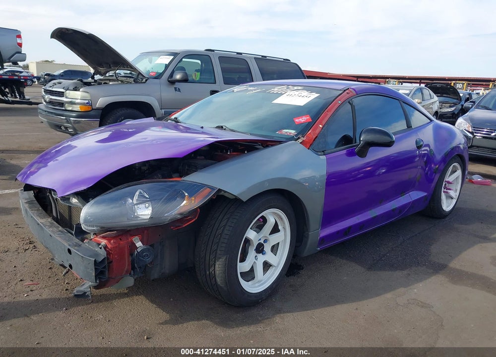 2009 MITSUBISHI ECLIPSE GS VIN: 4A3AK24F19E040657