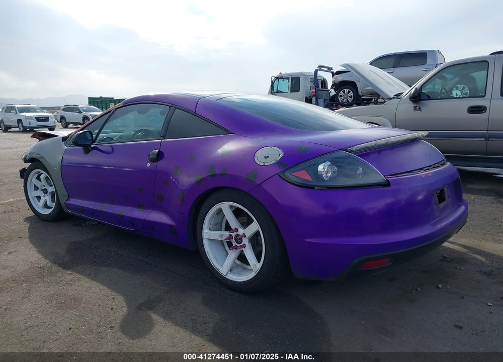 2009 MITSUBISHI ECLIPSE GS VIN: 4A3AK24F19E040657