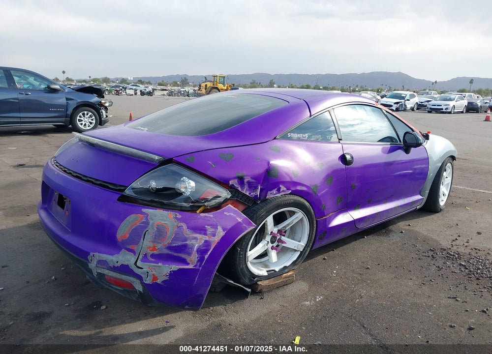 2009 MITSUBISHI ECLIPSE GS VIN: 4A3AK24F19E040657