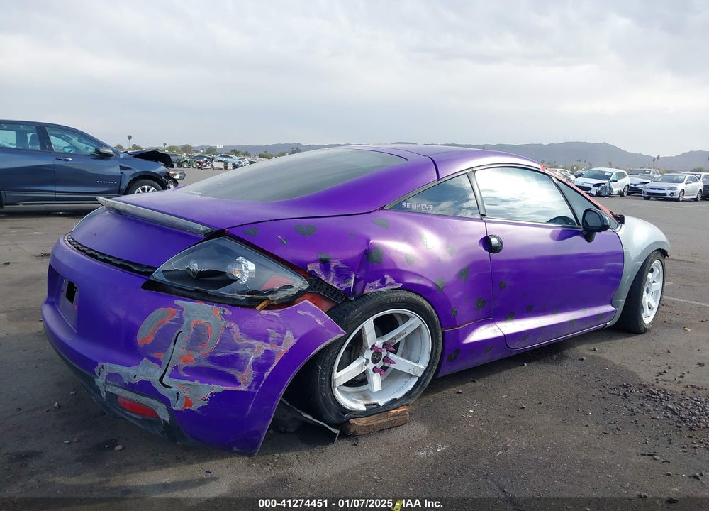 2009 MITSUBISHI ECLIPSE GS VIN: 4A3AK24F19E040657