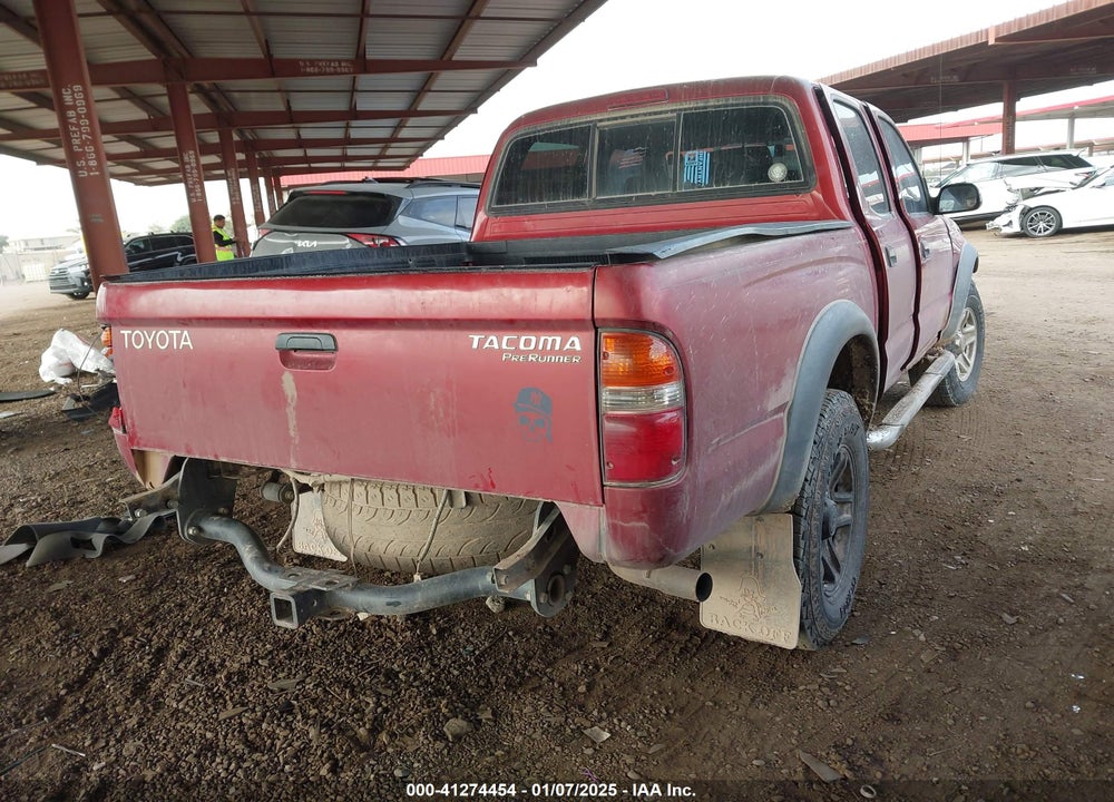 2002 TOYOTA TACOMA PRERUNNER VIN: 5TEGM92N12Z130565