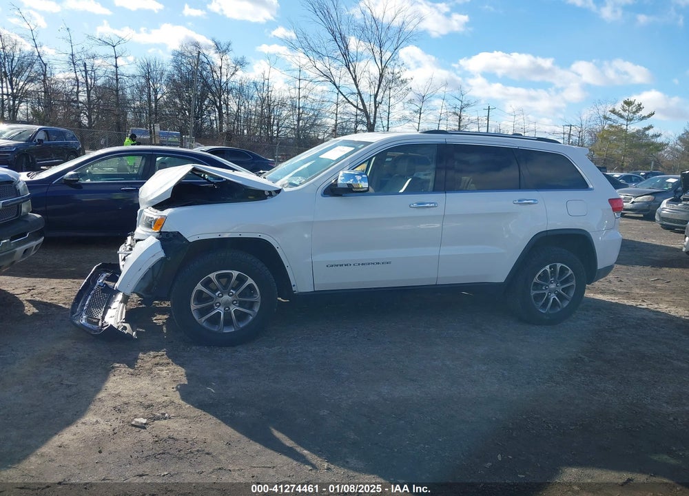 2015 JEEP GRAND CHEROKEE LIMITED VIN: 1C4RJFBG3FC950345