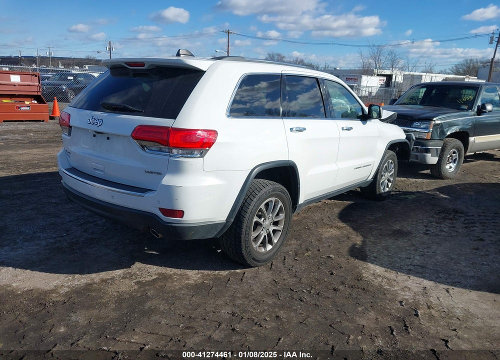 2015 JEEP GRAND CHEROKEE LIMITED VIN: 1C4RJFBG3FC950345