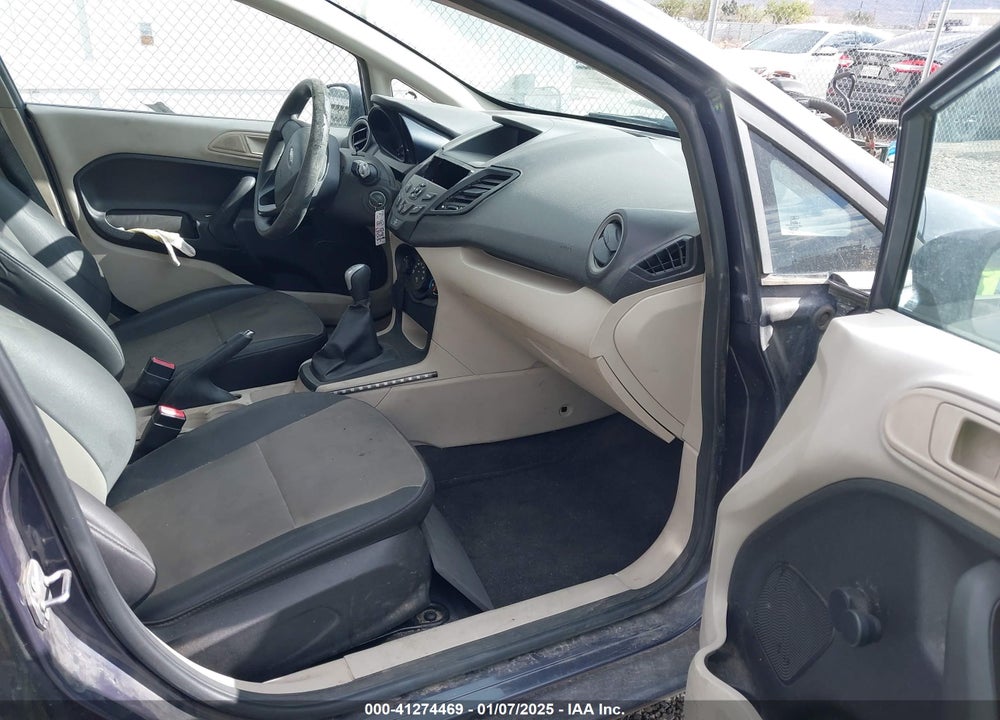 2012 FORD FIESTA S VIN: 3FADP4AJ2CM198440