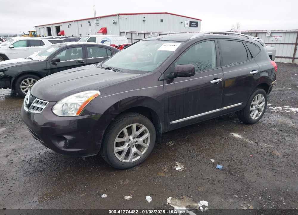 2012 NISSAN ROGUE SV W/SL PKG VIN: JN8AS5MV0CW404195