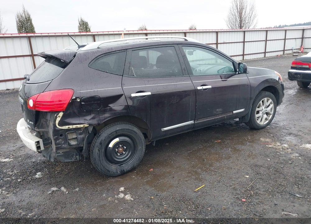 2012 NISSAN ROGUE SV W/SL PKG VIN: JN8AS5MV0CW404195