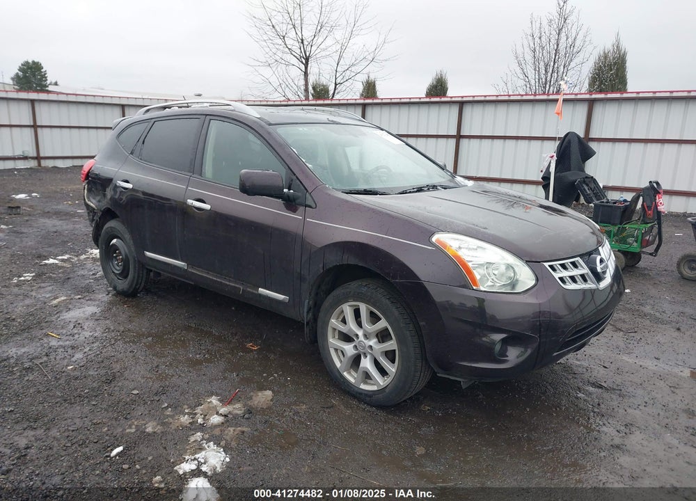 2012 NISSAN ROGUE SV W/SL PKG VIN: JN8AS5MV0CW404195