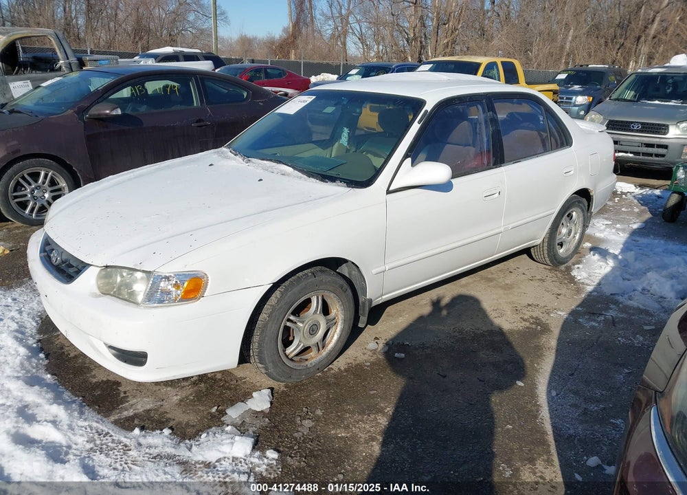 2001 TOYOTA COROLLA LE VIN: 1NXBR12E81Z490397