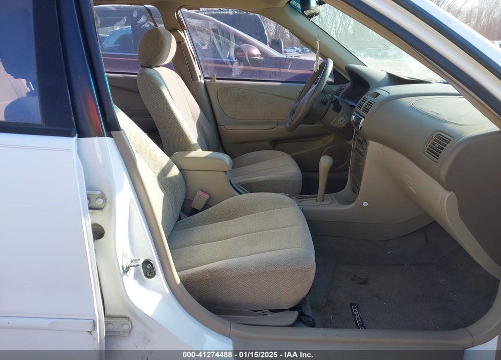 2001 TOYOTA COROLLA LE VIN: 1NXBR12E81Z490397