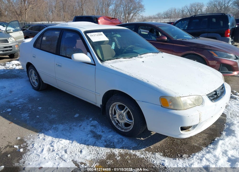 2001 TOYOTA COROLLA LE VIN: 1NXBR12E81Z490397