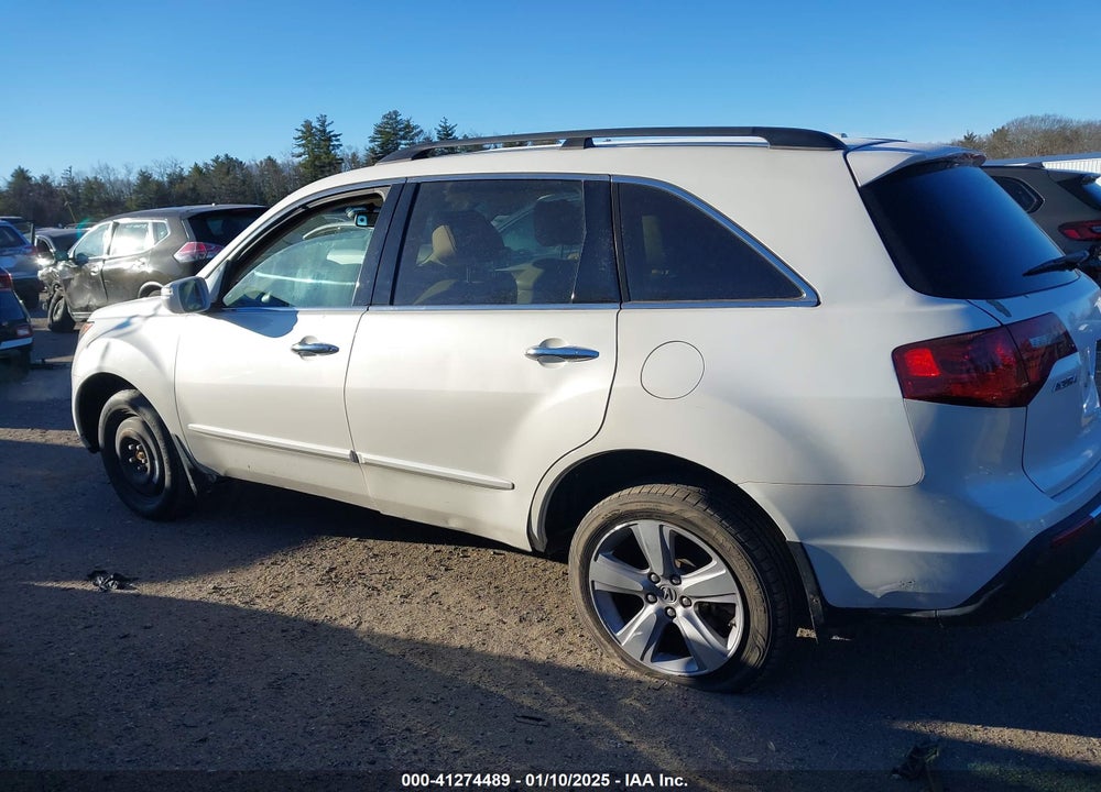 2012 ACURA MDX TECHNOLOGY PACKAGE VIN: 2HNYD2H31CH507954