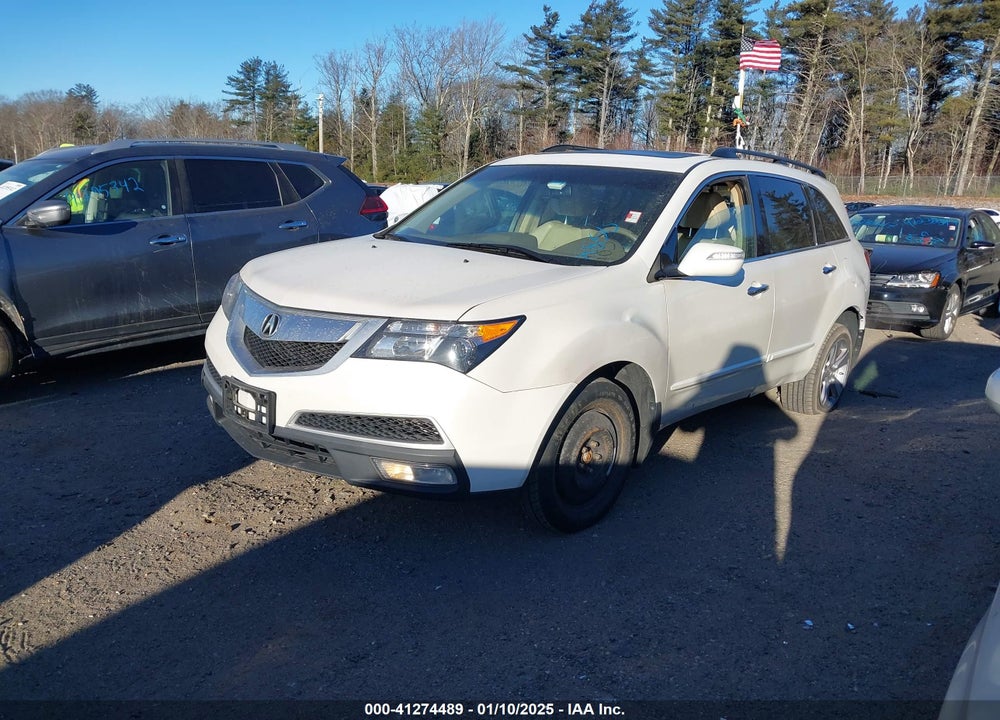 2012 ACURA MDX TECHNOLOGY PACKAGE VIN: 2HNYD2H31CH507954