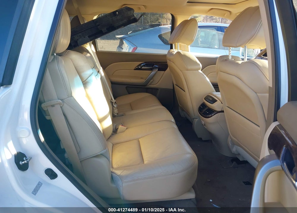 2012 ACURA MDX TECHNOLOGY PACKAGE VIN: 2HNYD2H31CH507954